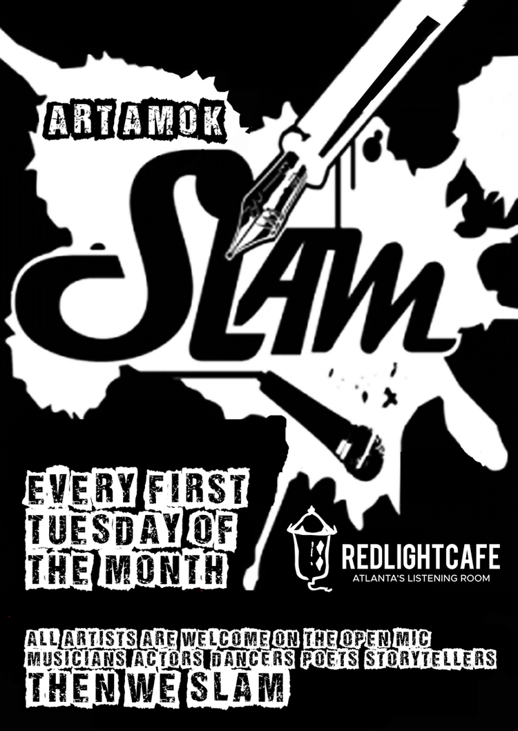 Art Amok Slam 2019 Poster 800