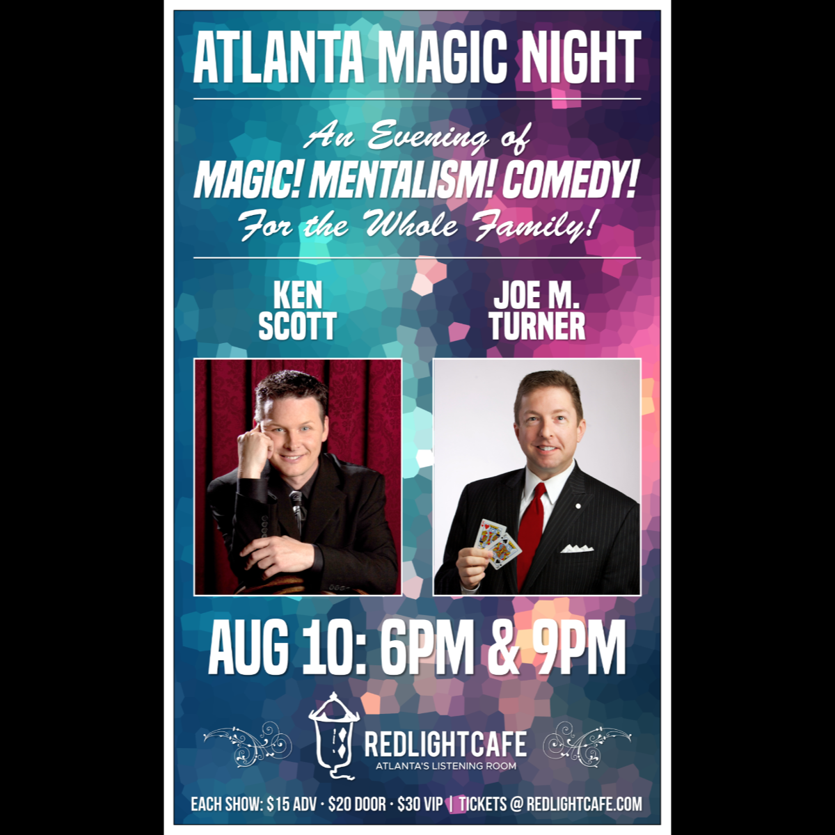 Atlanta Magic Night At Red Light Cafe Atlanta Ga Aug 10 2019 Square