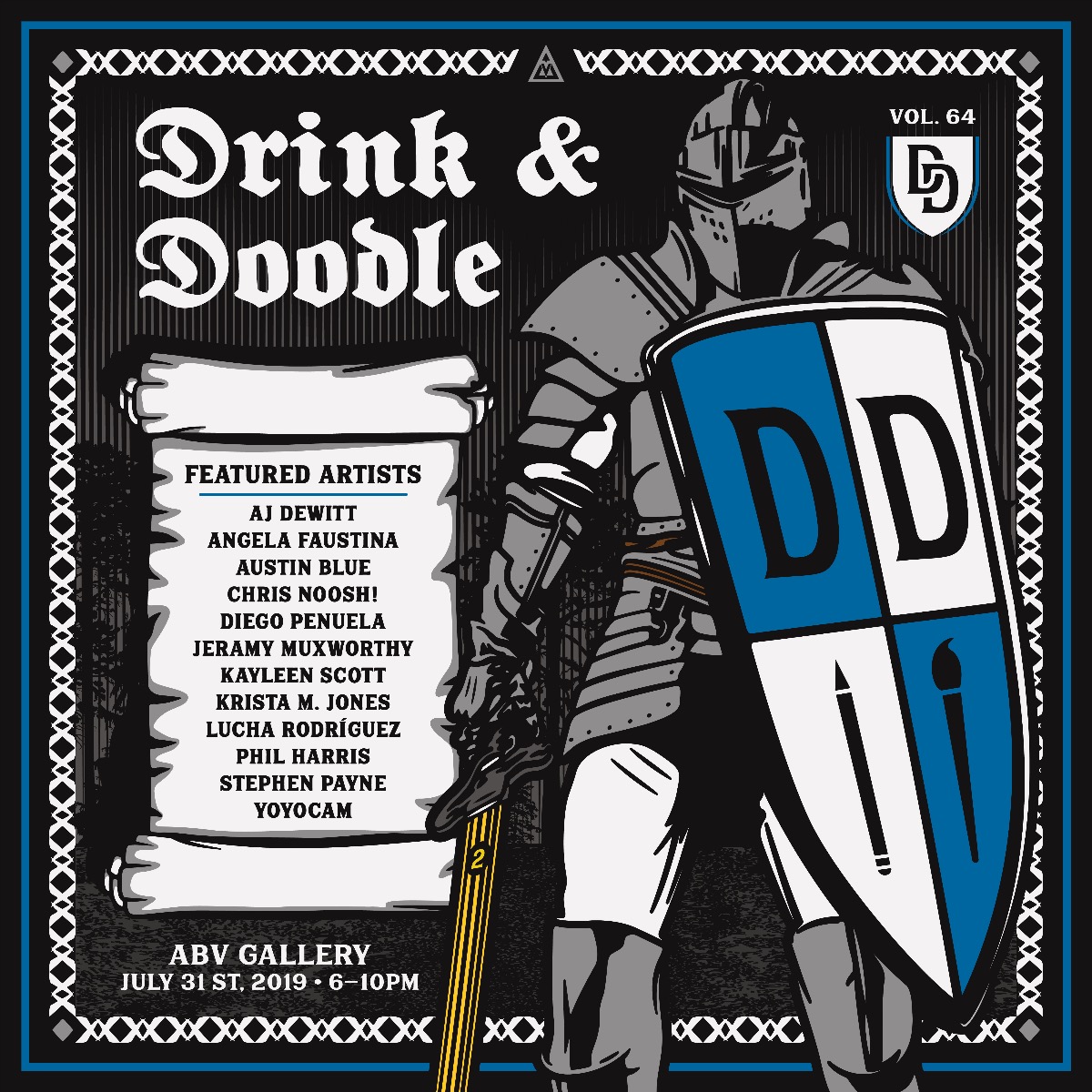 DRINK DOODLE 64 NAMES