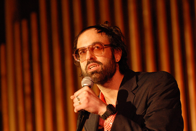 David Berman founder, song writer and lead singer of the Silver Jews.