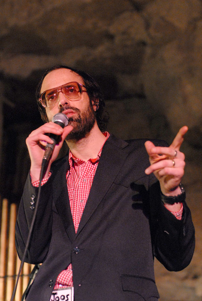 David Berman founder, song writer and lead singer of the Silver Jews.