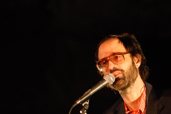 David Berman at the end of the final song of the Silver Jews final show.
