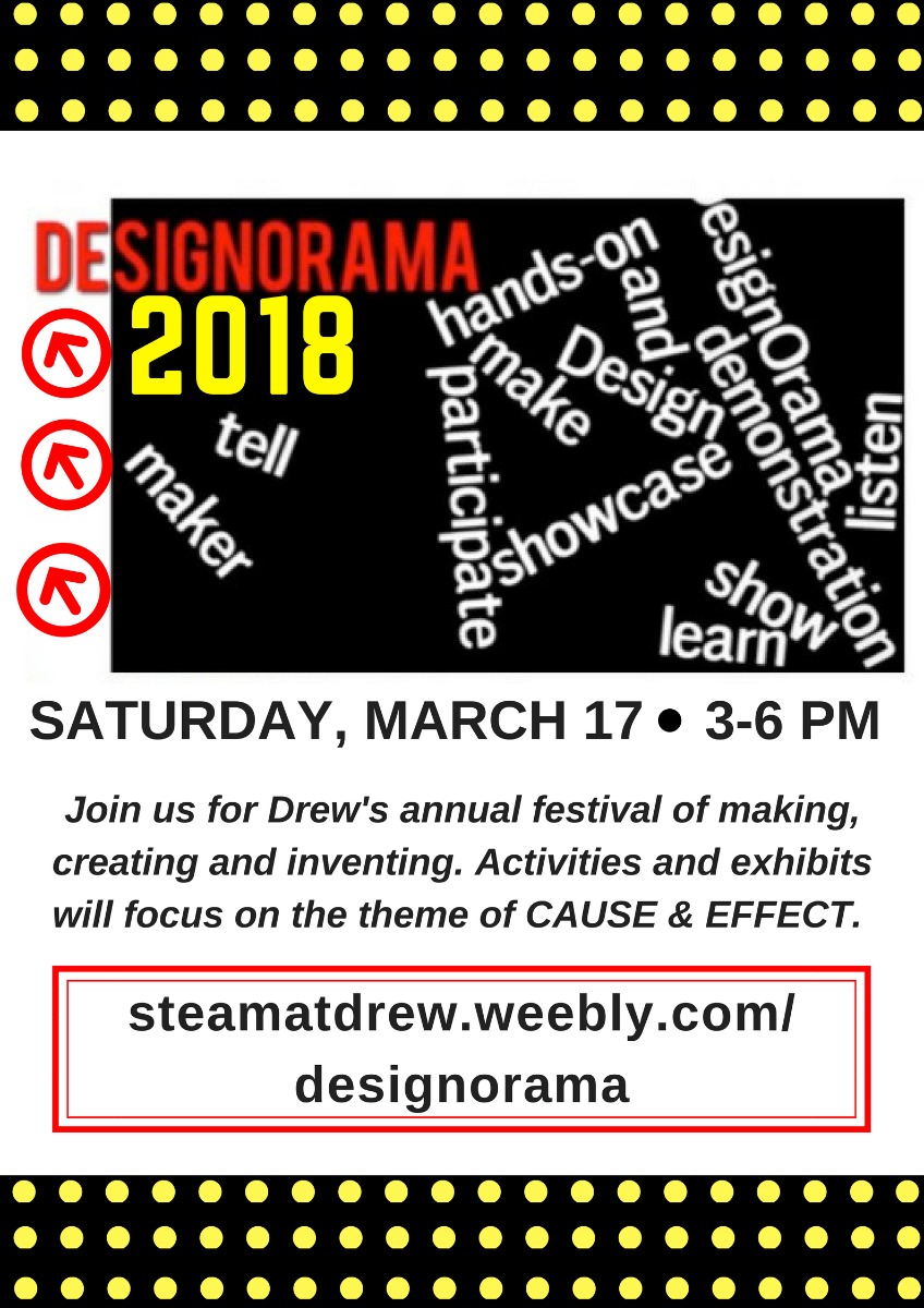 DESIGNORAMA 18 Flyers; Wayfinding Signs