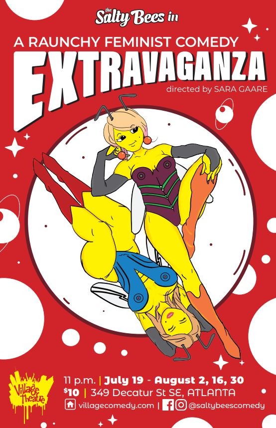 Salty Bees Poster   7.19 8.30