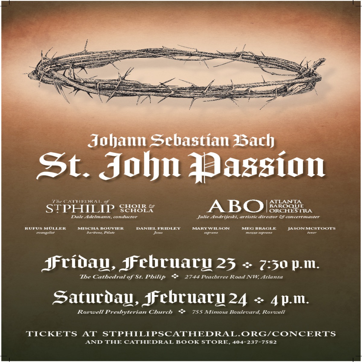 StJohnPassion Poster