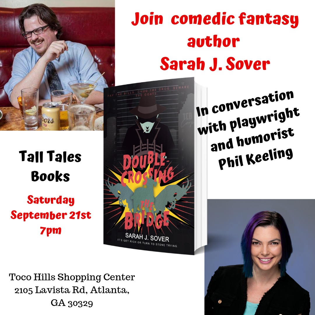 An Evening With Comedic Fantasy Author Sarah J. Sover