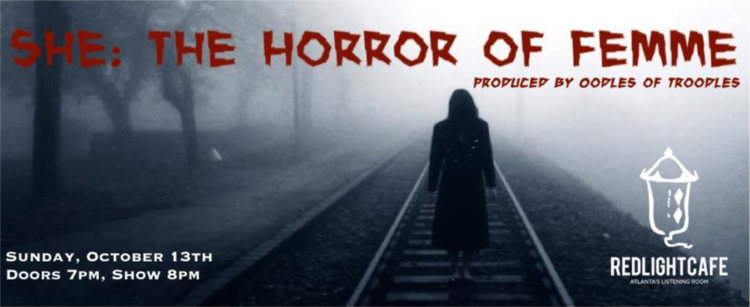 She The Horror Of Femme Burlesque At Red Light Cafe Atlanta Ga Oct 13 2019 Banner