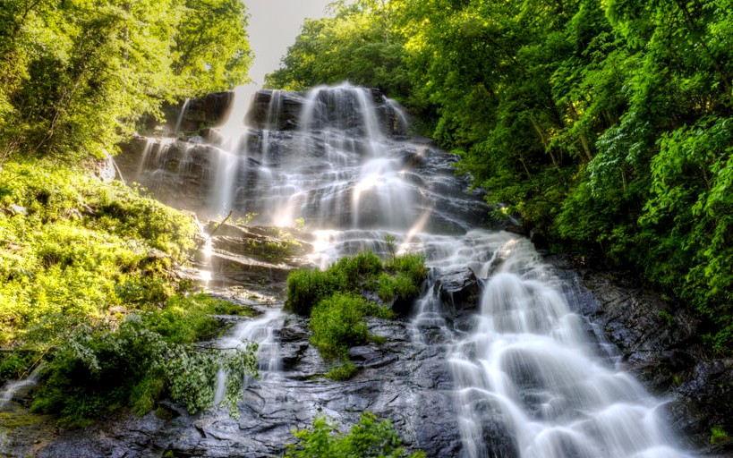 Amicalola Falls. Photo credit: Courtesy of Amicalola Falls State Park