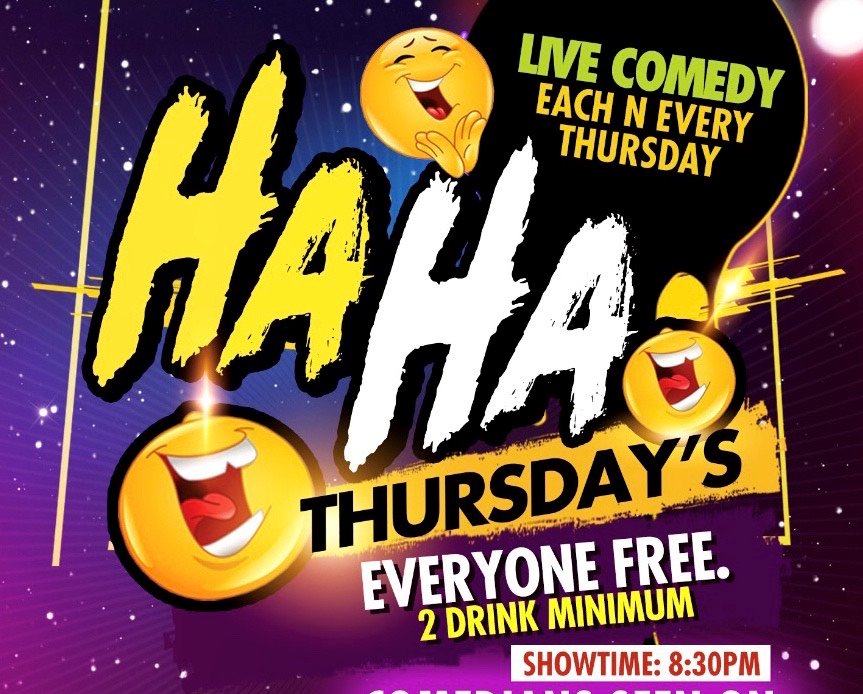 Ha Ha Thursday Flyer