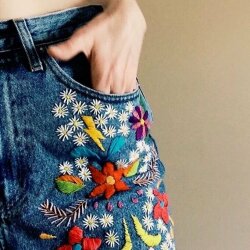 Upcycle+Embroidery