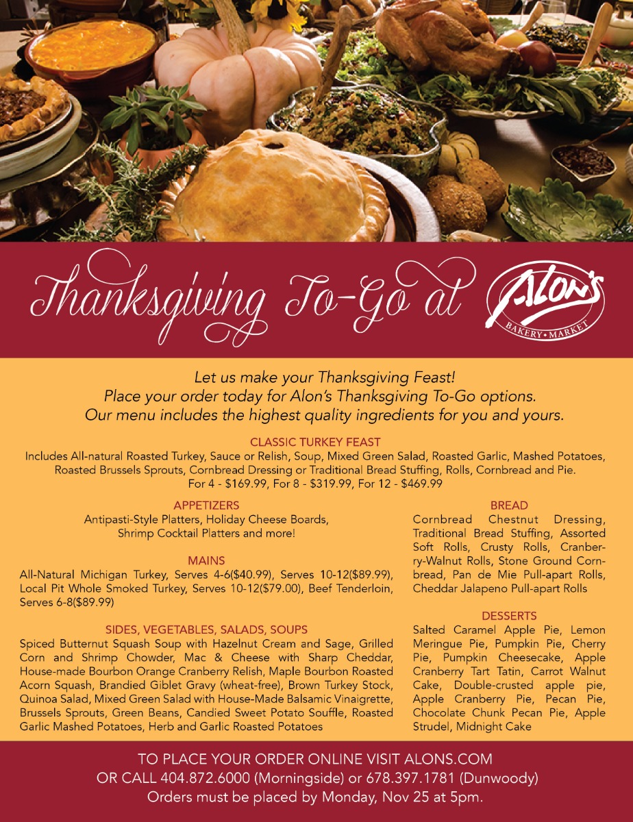 Alons Thanksgiving 2019