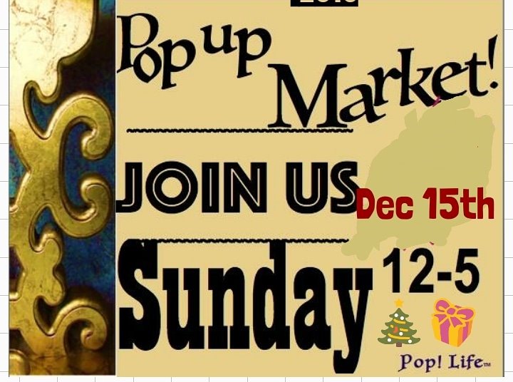 Poplife Market Sign Dec 2019