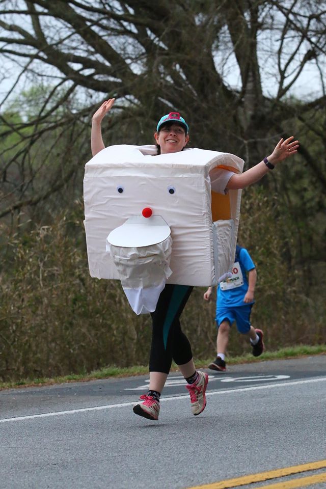 Waterdroprunningtoilet