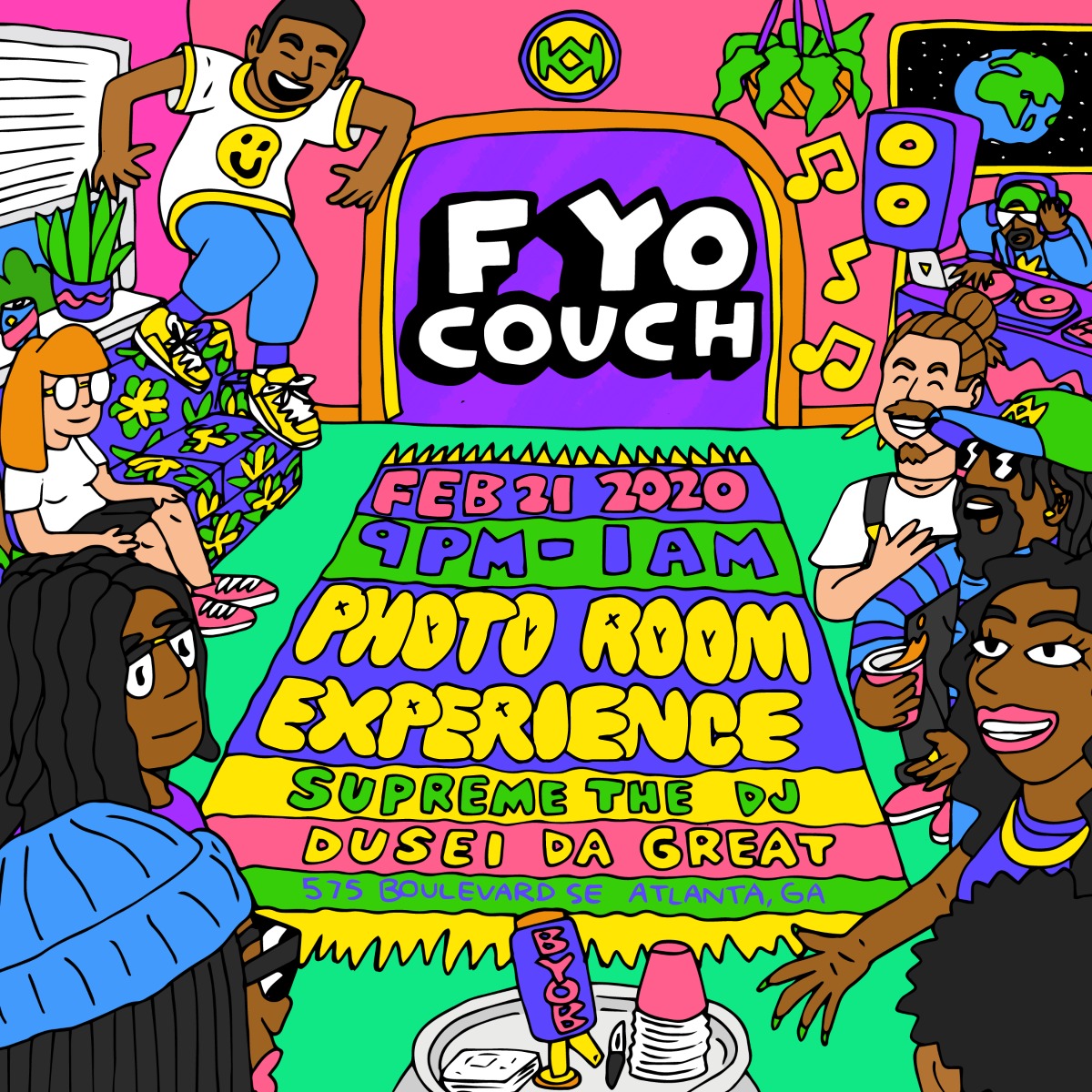 F Yo Couch Series The Big House Party Creative Loafing