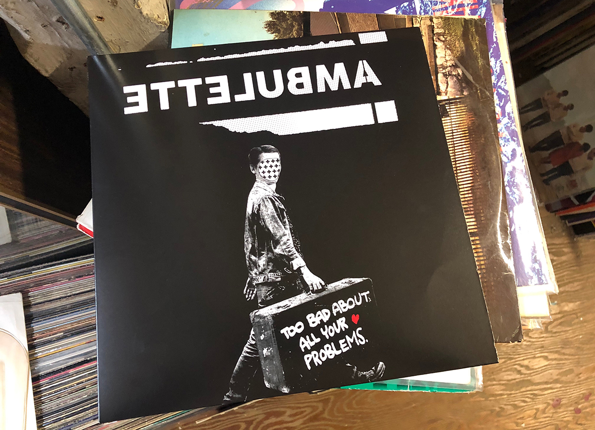 STACKS OF TRACKS AT WAX N FACTS: The new Ambulette E.P. Photo credit: Tony Paris