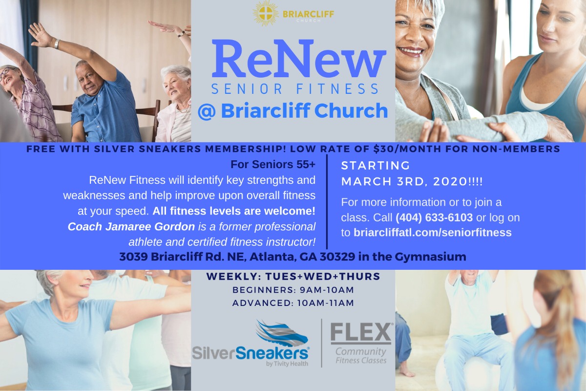 Renew Senior Fitness  Social Flyer