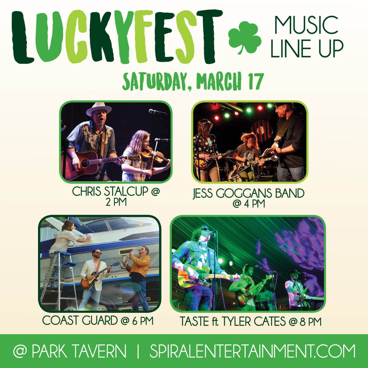 LUCKYFEST 2018 BANDS