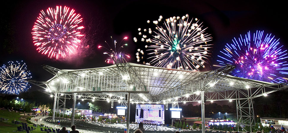 Photo by Jeff Roffman. Atlanta Symphony Fireworks on Fourth of July 2012.
