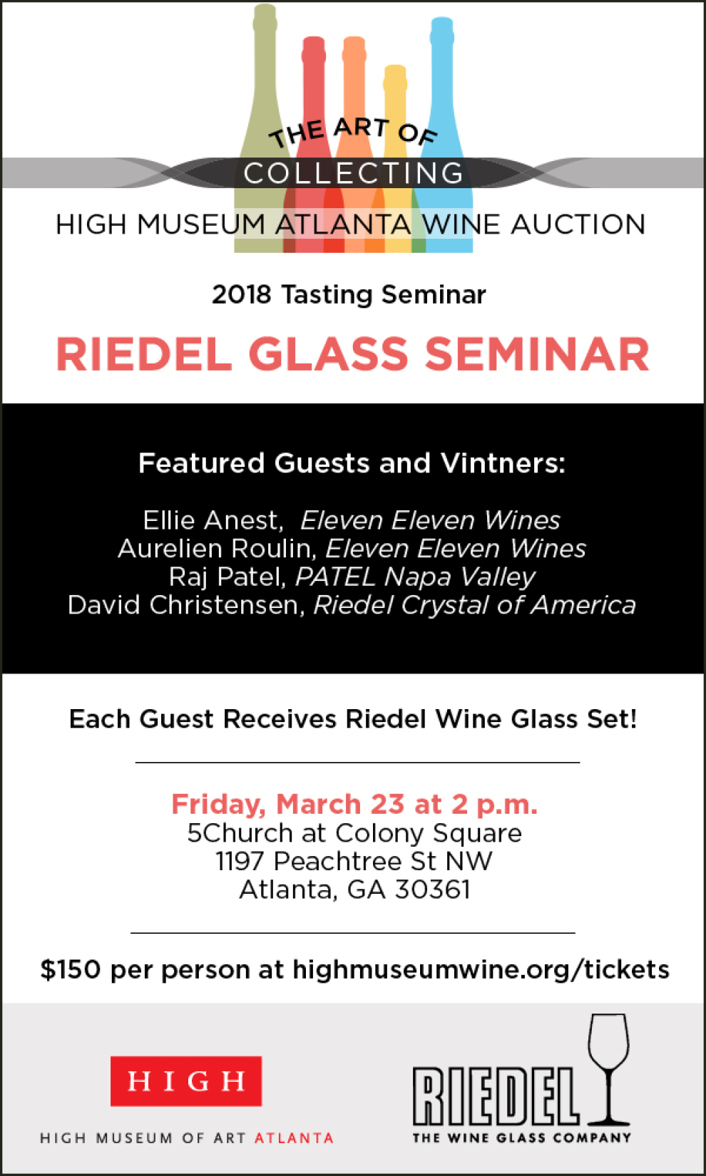 2018 Riedel Tasting Seminar