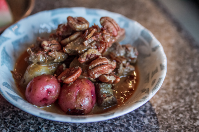 Massaman curry with pecans. Photo by Eric Cash