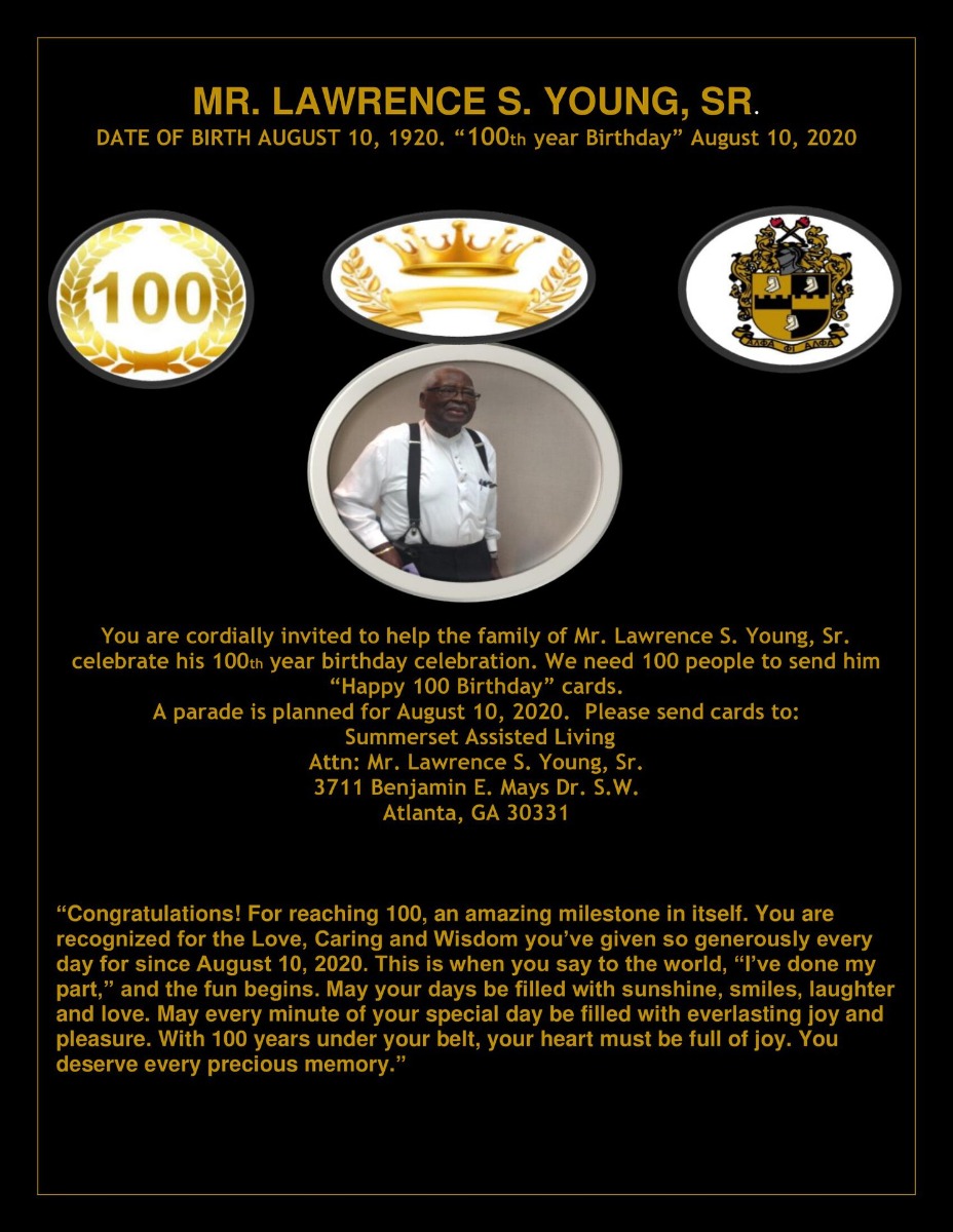 MR. SAMUEL S. YOUNG, SR.