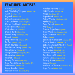 Spring Group Show List Update