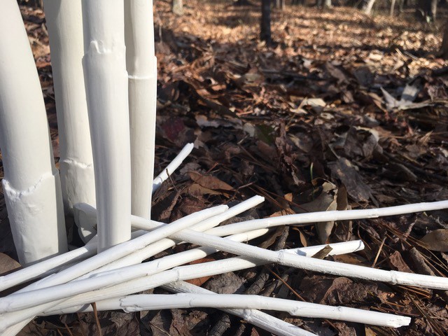 WHITESPACE: Site Installation by Rachel K. Garceau. Courtesy of Whitespace Gallery.