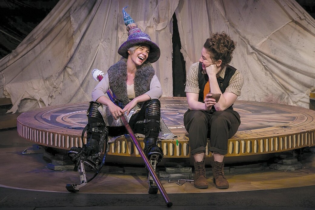 SYNCHRONICITY THEATRE: A scene from 'The Hobbit.' Photo credit: Casey Gardner