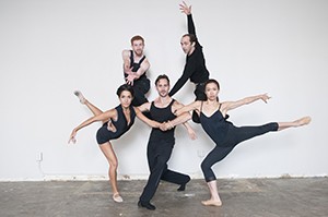 From left - Rachel Van Buskirk, Heath Gill, Christian Clark, John Welker and Tara Lee. Photo appeared in the 2017 Best Of Atlanta Issue. Joeff Davis/CL file. 