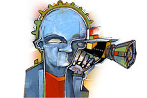 Design: John Tindell for Atlanta Film Festival 2003