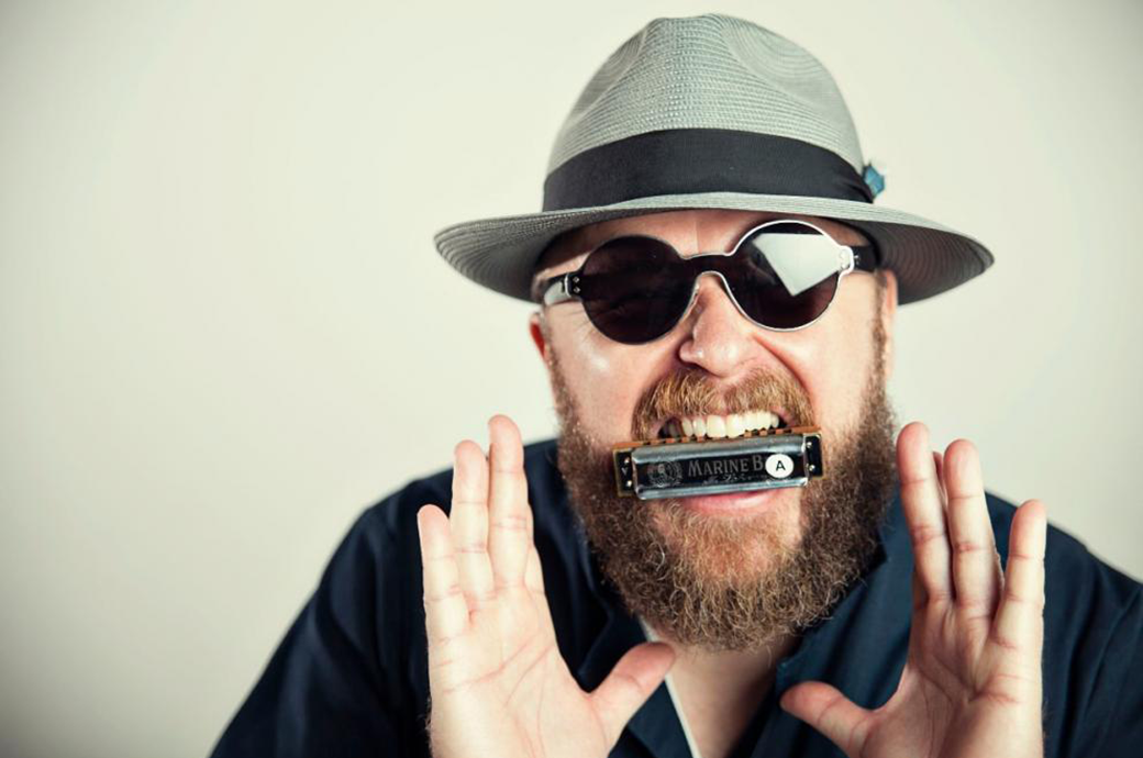 Courtesy John Nemeth and WRFG. Nemeth played the 2018 Labor Day Blues Festival.