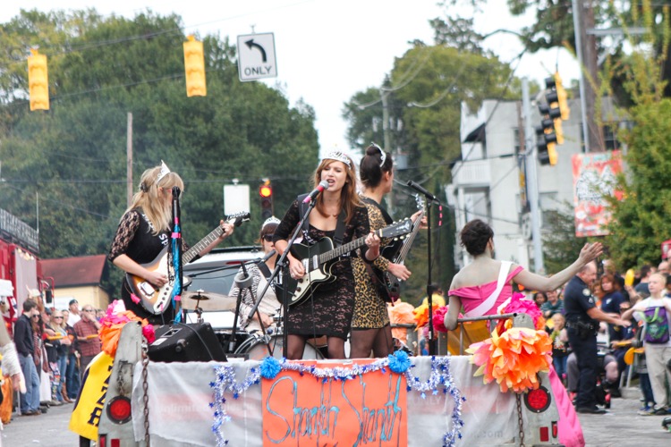 Floats included everything from fun to scary to full-blown concerts as the annual Halloween parade took over Little Five Points.