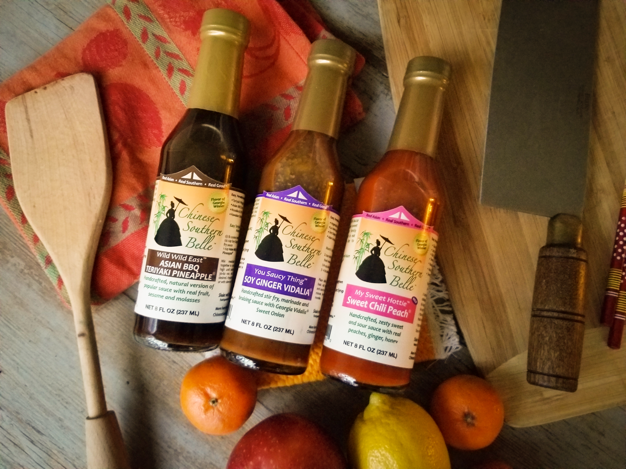 3 Sauces With Background Medium Px Size