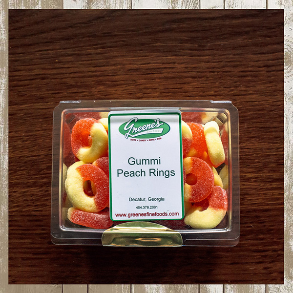 Gummi Peach Rings
