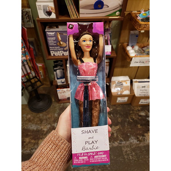 Shave and on sale play barbie