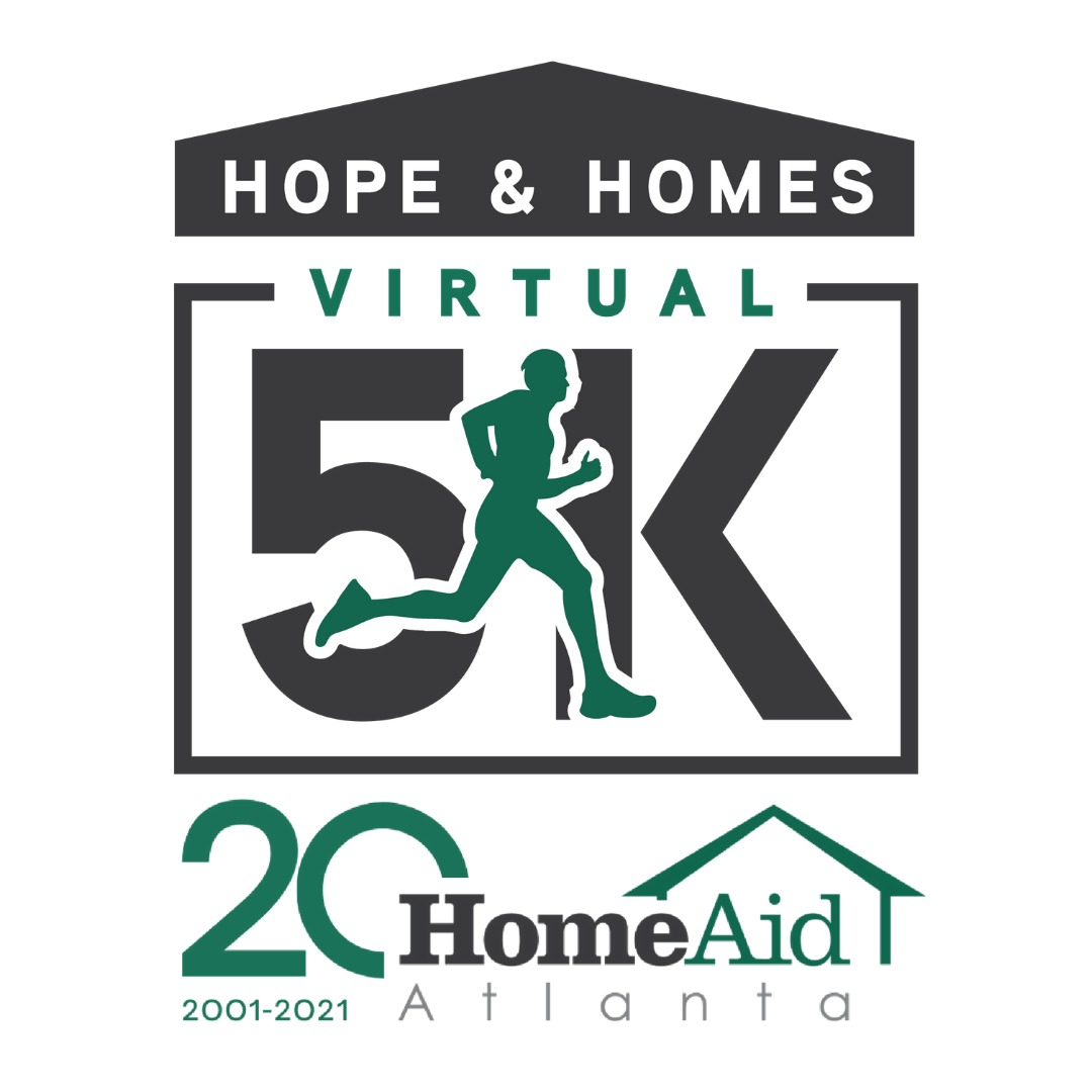 Hope & Homes Virtual 5K Logo