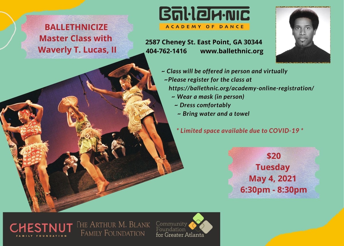 BALLETHNICIZE MASTER CLASS 5 4 21