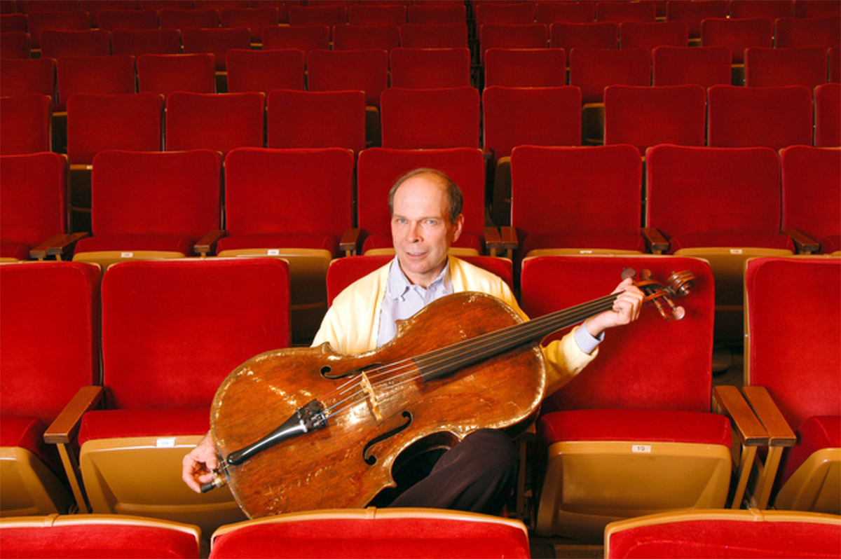 Atlanta Symphony Orchestra cellist Larry LeMaster