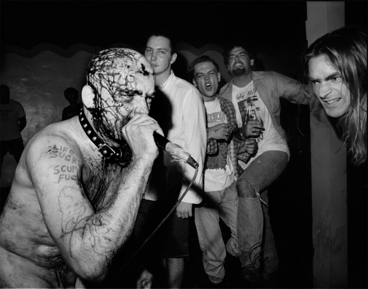 GG Allin in concert