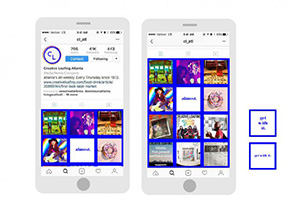 Footer Social Content Instagram