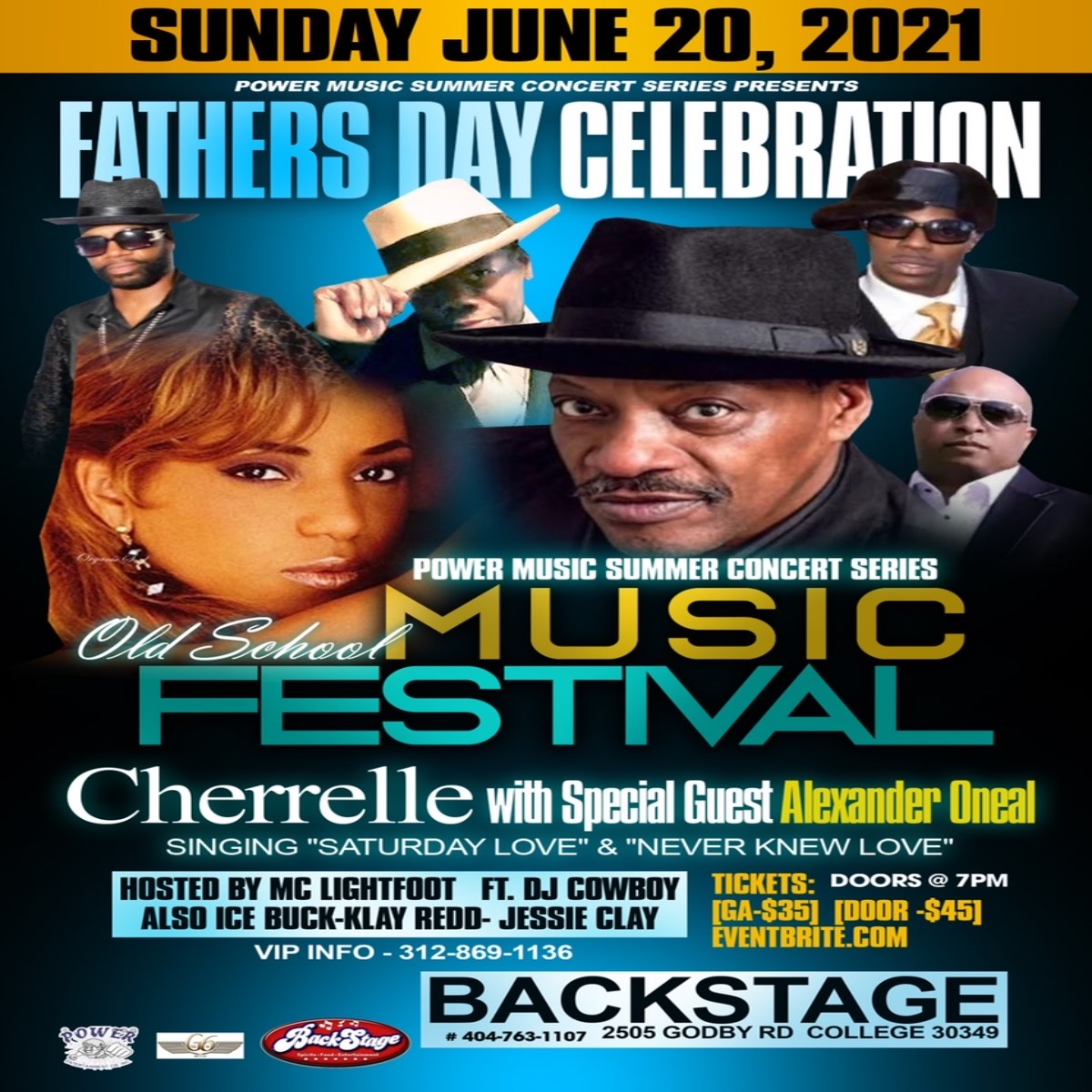 Power Backstage Flyer