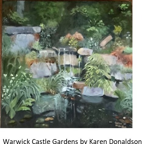 Warwick Castle Gardens By Karen Donaldson