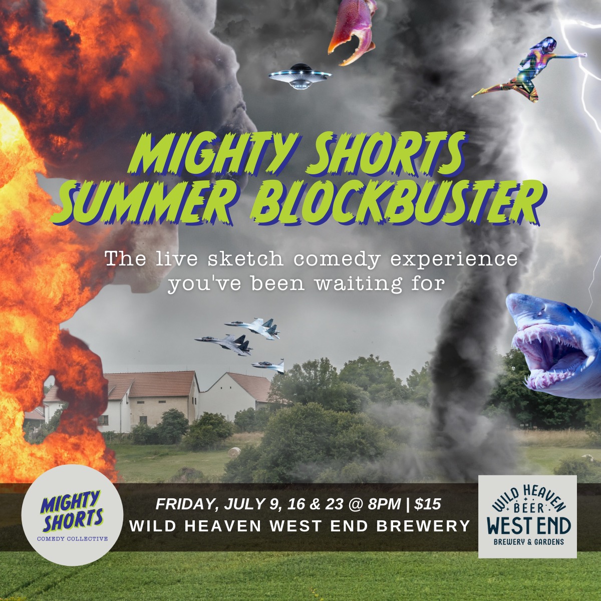 Mighty Shorts Summer Blockbuster - A Sketch Comedy Show | Creative Loafing