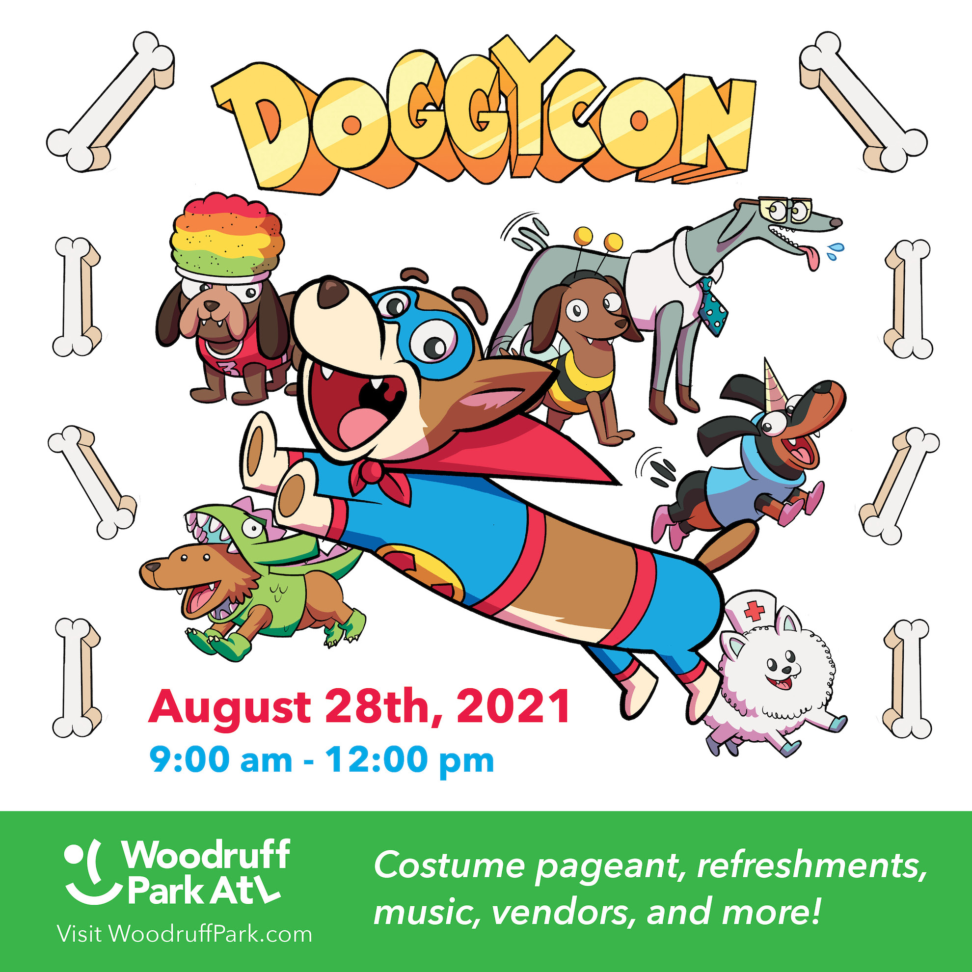 Doggy Con WoodruffPark 2021 Square