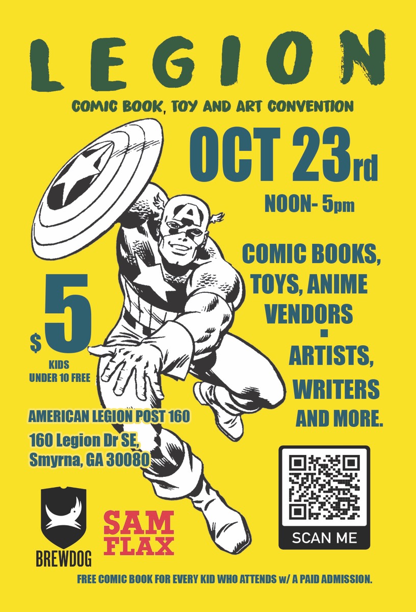 Legion Comic Con Fyler Front