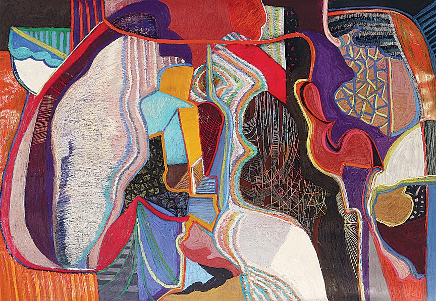 01 VISUAL WOOD Korol Los Femicidios De...t On Gessoed Paper 48x70 Reduced