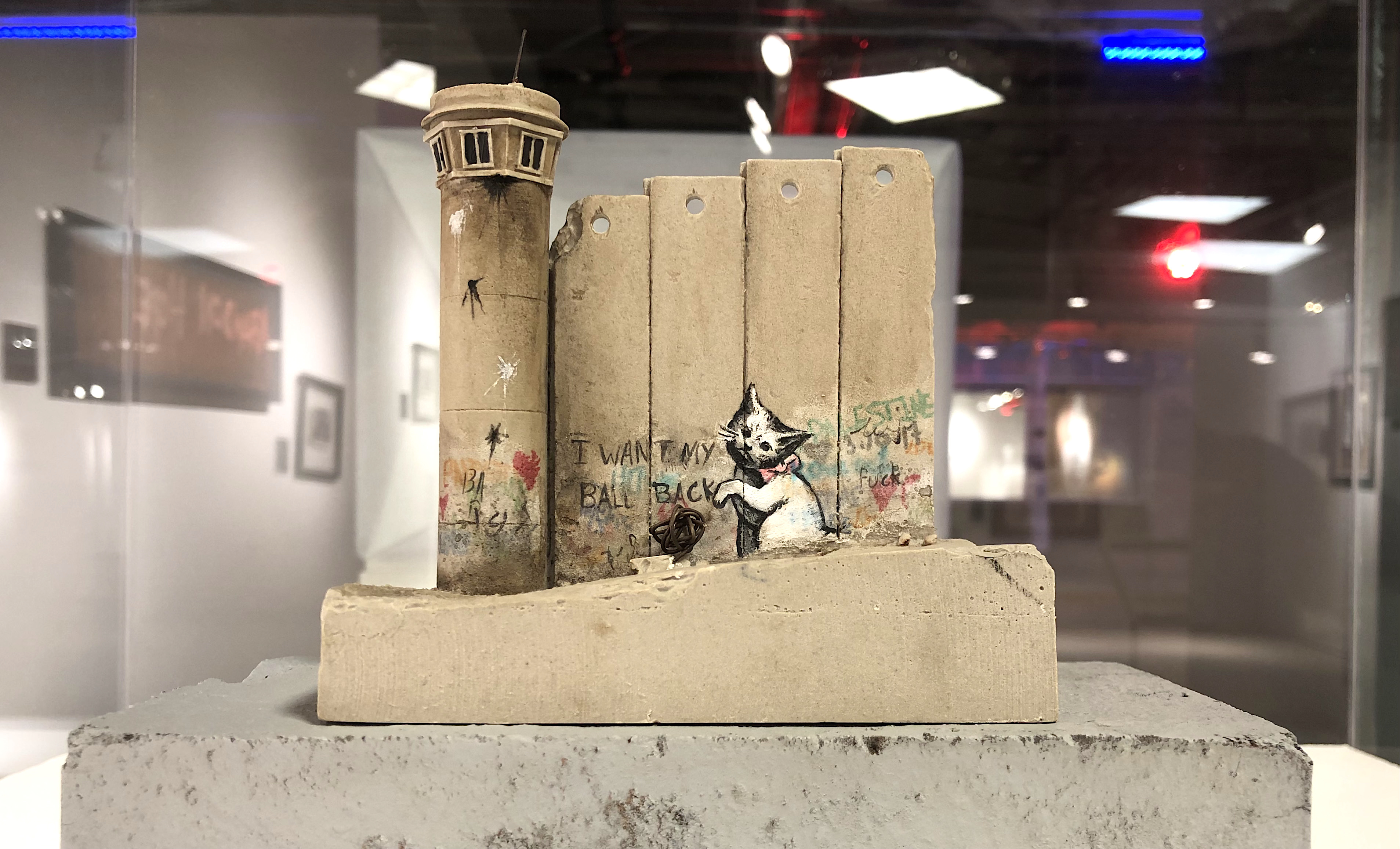 BANKSY ‘There’s nothing more dangerous than a person who wants to make