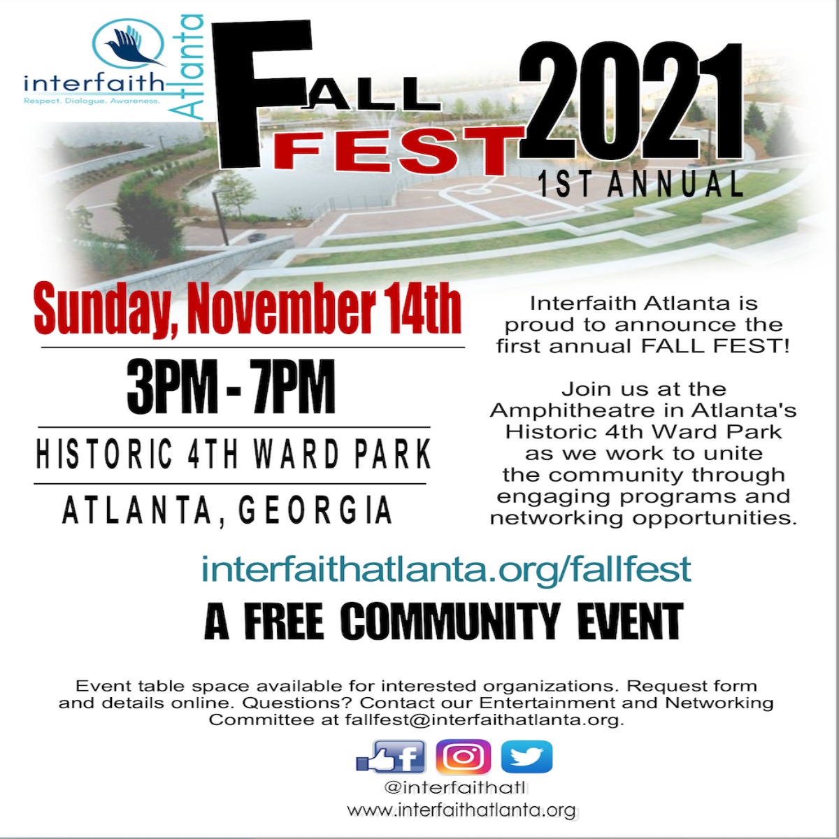 Interfaith Atlanta Fall Fest
