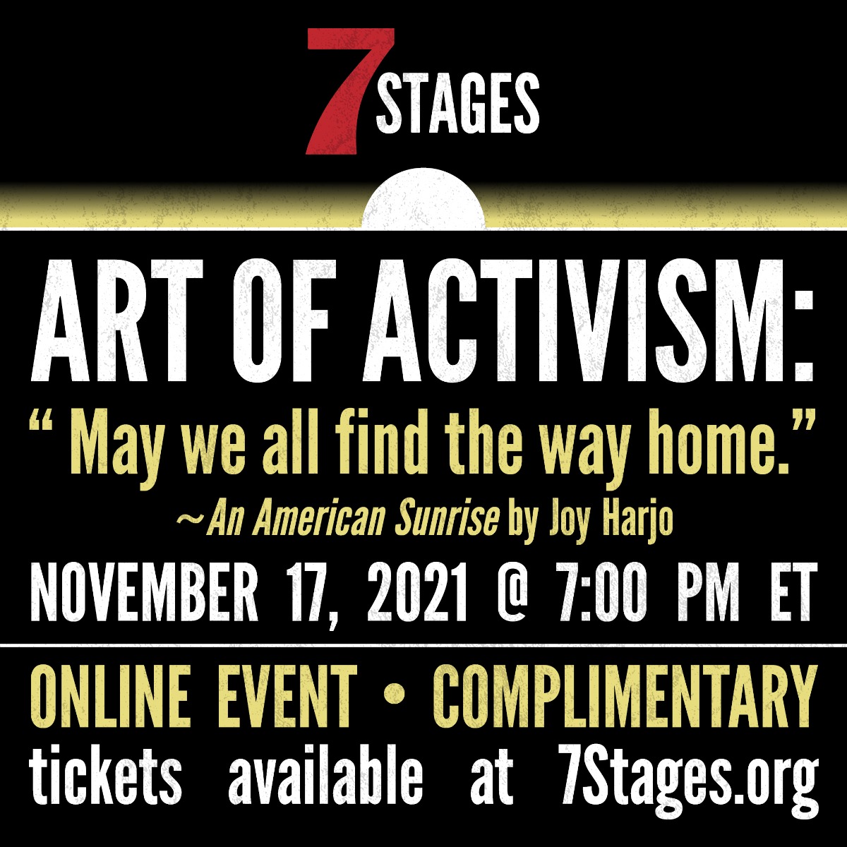 Art Of Activism Nov 17 Square LARGE