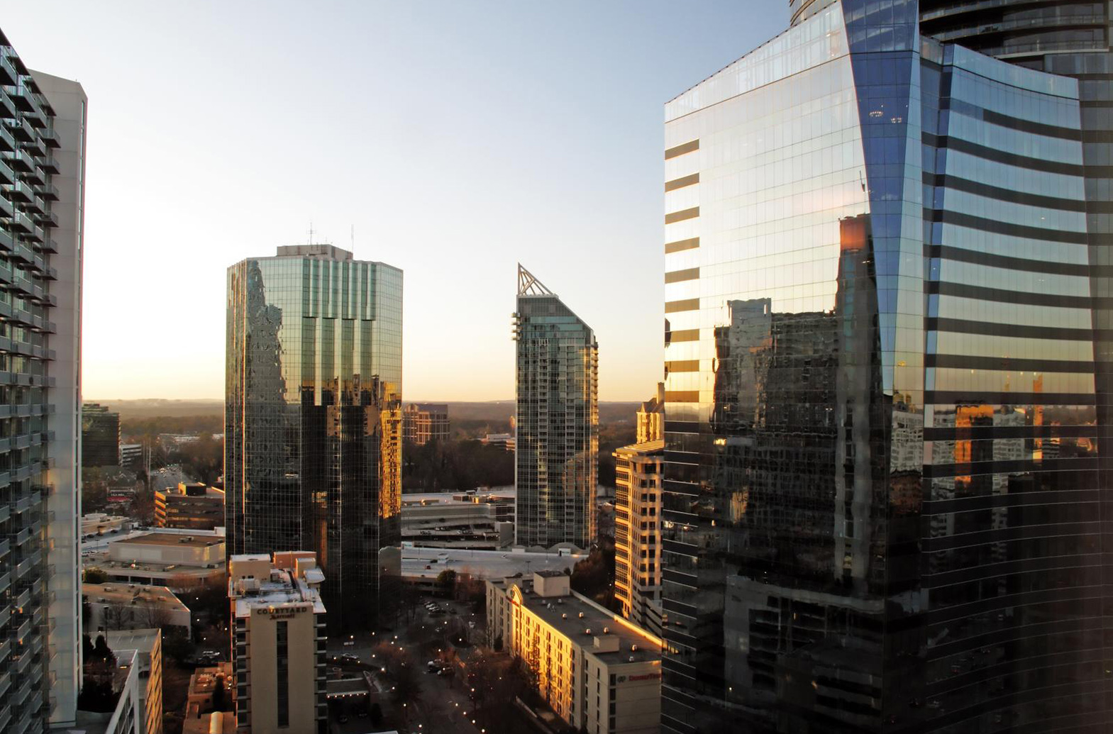 Courtesy David/Brokentaco FLICKR 2010. Shot from the Intercontinental Hotel in Buckhead